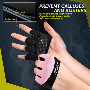 Unisex Gym Gloves Workout Training Gloves Lightweight Flexible Breathable Non-Slip Fitness Gloves for Men and Women - Product Image 3