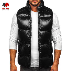 Gilet d'hiver pour homme, léger, personnalisé, pour la vie quotidienne, en duvet, sans manches, veste matelassée, rembourrée, veston matelassé - Product Image 4