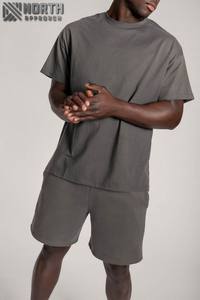 Conjunto de chándal con capucha y pantalones de chándal con cremallera de ajuste regular sólido de invierno al por mayor para hombre Estilo Vintage 100% algodón - Product Image 3