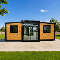 Villa préfabriquée de luxe à quatre chambres - Maison préfabriquée à ossature métallique - Tête de levage renforcée de 6 mm et hauteur intérieure de 2190 mm