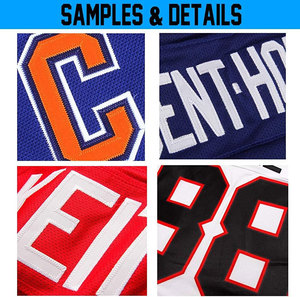 2025 maillot de hockey sur glace personnalisé noir pour hommes femmes jeunes S-5XL nom et numéros cousus authentiques-faites votre propre conception - Product Image 4