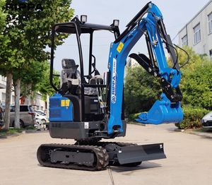 Excavadoras internas Automatización de la máquina Hidráulica Mini Pequeño Micro Crawler Bagger Excavadora Mini Excavadora 1 2 3 Ton - Product Image 1