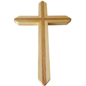 Nouveau design Croix chrétienne en bois décorative de qualité supérieure Croix de décoration murale en bois de manguier au prix de gros - Product Image 4