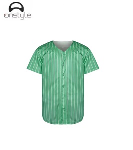 Maillot de baseball Onstyle Sports pour hommes, uniformes d'équipe personnalisés, tissu en maille respirante, séchage rapide, vêtements de sport cousus légers, haut - Product Image 3
