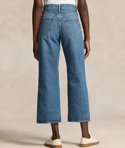 Pantalones vaqueros de calle de cintura alta a la moda para mujer, pantalones vaqueros rectos de pierna ancha, pantalones informales diarios para mujer - Product Image 6