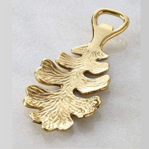 Handmade Brass Leaf Soda Wine <b>Bottle</b> <b>Beer</b> <b>Opener</b> - Product Image 1