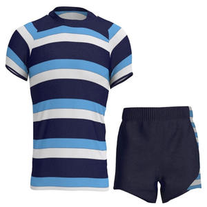 2025 conjunto de uniforme de rugby transpirable personalizado para hombres último estilo ropa deportiva sublimada patrón de ropa deportiva de fútbol - Product Image 6