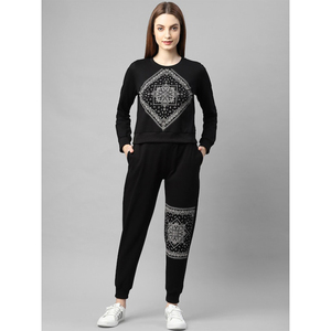 Nuevo estilo, última gran oferta, diseña tu propia ropa deportiva, rompevientos negro para mujer, chándales al por mayor, chándal, joggers, ropa de gimnasia - Product Image 6