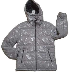 Vente en gros Veste bouffante à la mode Manteaux de créateurs pour hommes Veste bouffante en duvet brillant à bulles personnalisée pour hommes - Product Image 1