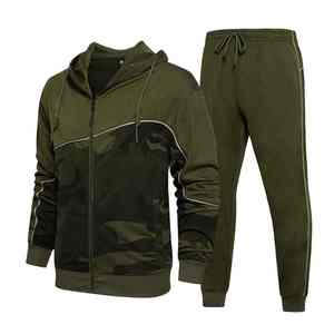 Conjuntos Deportivos de Invierno para Hombre, Elegantes y de Alta Calidad, 100% Algodón Transpirable, Secado Rápido, Tallas Grandes, Logotipo Personalizado - Product Image 3