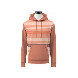 Tissu en polaire doux pour les vêtements de rue d'hiver et l'usage quotidien décontracté Pulls à capuche basiques légers pour hommes - Product Image 1