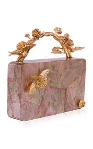 กระเป๋าคลัทช์ทำด้วยมือทำจากเรซิ่นดีไซน์หรูหราดีไซน์เนอร์สำหรับฤดูร้อน - Product Image 4