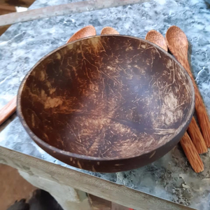 ชามกะลามะพร้าวคุณภาพสูงผลิตในประเทศเวียดนามสำหรับเก็บอาหารและเป็นมิตรกับสิ่งแวดล้อม - Product Image 1