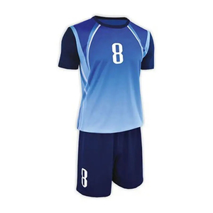 Maillot de volley-ball personnalisé ODM OEM de haute qualité, hauts et shorts sublimés sans manches à séchage rapide - Product Image 1