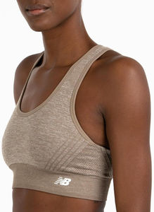 Sujetador deportivo MID sin costuras para mujer Impact Heather Keyhole, diseño personalizable, fabricante superior, almohadillas extraíbles de talla grande - Product Image 3