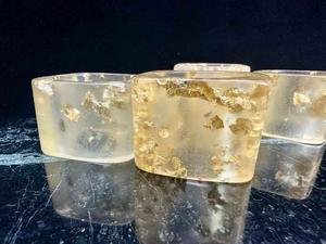 Anneaux de serviette en résine, restaurant, mariage, fête, décoration de table, fabrication artisanale, anneaux de serviette en résine personnalisés - Product Image 5