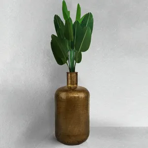 Modern Decorative Iron Flower <b>Vase</b> for Dining Styling Coastal Tabletop <b>Vase</b> Premium Handmade Designer Zahid Exports flower <b>vase</b> - Product Image 2