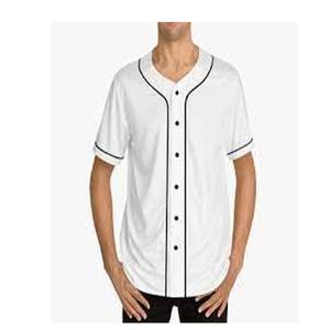 Jersey de béisbol de manga corta con logotipo propio de diseño personalizado con forro de nombre de jugador y número jersey de béisbol de color sólido - Product Image 6