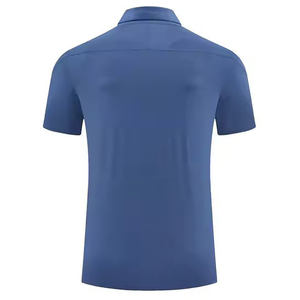 Polo de poliéster de secado rápido de diseñador de alta calidad para hombre, camiseta Polo bordada personalizada a la moda para hombre - Product Image 6
