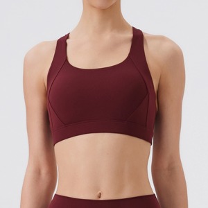 Women's High Support Seamless Sports Bra OEM Fitness Wear with Latest Design <b>Cheap</b> Price Wholesale Sports Bra Plus Size - Product Image 5