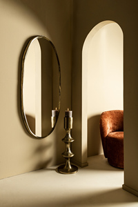 Custom Printed Elegant Gold Aluminum <b>Candlestick</b> <b>Holder</b> Handmade Christmas Ornament for Home Party Table Decoration - Product Image 3