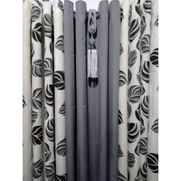 Nuevos Diseños, Cortinas de Ventana con Tamaños Personalizados, Elegante Patrón Floral, Juego de 3 Piezas, Textiles para el Hogar, Cortinas para Sala de Estar y Hotel