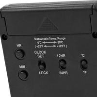 Jam Higrometer Elektronik yang Dapat Dijejelaskan Jejaknya, Monitor Kelembapan, Meter Kelembapan, Fitur Kalibrasi, Akurasi 1C, Rentang RH 20-90%, Dinding, AAA