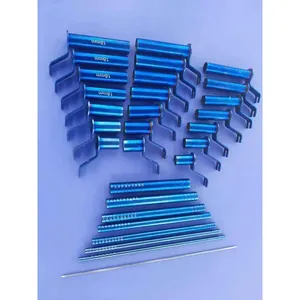 Système d'extension manuelle pour chirurgie de la colonne vertébrale à intervention minimale invasive, kit d'instruments chirurgicaux en acier inoxydable - Product Image 4