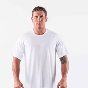 เสื้อยืดผ้าฝ้ายแขนสั้นลําลองฤดูร้อนของผู้ชาย: เหมาะสําหรับยิม ฟิตเนส และกีฬา เสื้อทีผอมเพาะกาย - Product Image 2