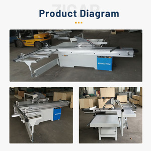 Zicar โต๊ะเลื่อยสำหรับตัดไม้เมลามีนแผ่นไม้ MDF สำหรับทำตู้งานช่างไม้เฟอร์นิเจอร์ - Product Image 2