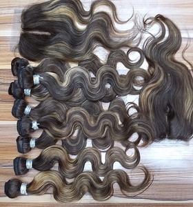 100% Remy Vierge Extension de Cheveux Brut Vietnamien Birman Super Double Dessiné Cuticule Aligné Non Transformé Bouclés Lâche Vague Profonde - Product Image 6