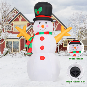 5 ft Inflatable giáng sinh <span class=keywords><strong>Snowman</strong></span>, Inflatable <span class=keywords><strong>Snowman</strong></span> thổi lên <span class=keywords><strong>Snowman</strong></span> inflatable, ngoài trời giáng sinh trang trí với đèn <span class=keywords><strong>LED</strong></span> - Product Image 4