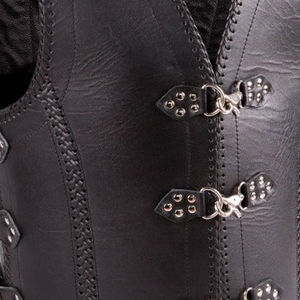 Chaleco de Cuero para Hombre, Nuevo, Personalizable, de Cuero Genuino, Cortavientos, Transpirable, de Alta Calidad, Ajustado, Sin Mangas, para Invierno - Product Image 3