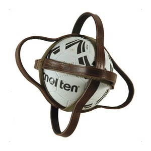 Soporte de pelota de entrenamiento de cuero de caballo genuino totalmente hecho a mano al por mayor precio barato productos de caballo correas de cuero personalizables - Product Image 2