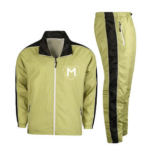 Windbreaker Jogger Set For Men's Plus Size Two Piece Breathable Windbreaker Set With Custom Design And Size - Product Image 5