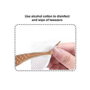 Pinzas para Pestañas de Acero Inoxidable Hechas a Medida, Duraderas y Reutilizables, Punta Suave, Estilo Único, Color Sólido, Gran Venta - Product Image 5