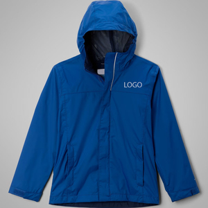 Vêtements décontractés à prix avantageux avec capuche, veste pour garçons, vente en gros, manches longues et fermeture éclair, avec poches, logo personnalisé - Product Image 1