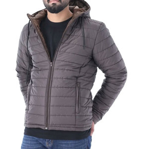 Nouveau design bicolore patchwork satin nylon coton rembourré recadrée doudoune femmes col montant hiver vers le bas manteau - Product Image 3