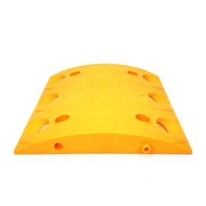 แผ่นยางชะลอความเร็วทรงรี พลาสติก 30 x 33 x 4 ซม. ยี่ห้อ Yol Kasisi ประเภทสินค้า - Product Image 5