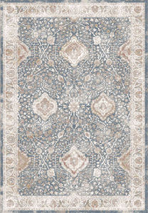 Tapis turc tissé traditionnel Heritagea, motif médaillon, en PP thermosoudé, PES 604K points, 11 mm, poils courts, multicolore, écologique, adapté aux animaux de compagnie - Product Image 5