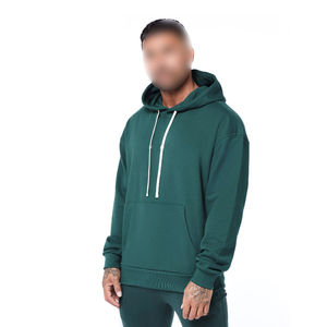 Sweat-shirts surdimensionnés pour hommes, respirants, service OEM, nouvelle collection 2025, personnalisables, pull-over de haute qualité, 100% coton molletonné - Product Image 5