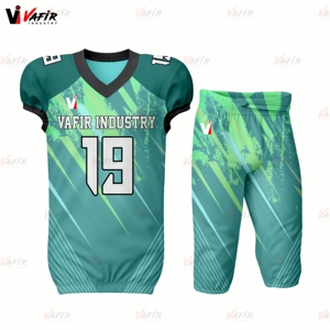 Custom Design Blank American Football Jerseys Sublimated Embroidery Logo Football Uniforms Jerseys and <b>Pants</b> Sets Unisex - Product Image 6