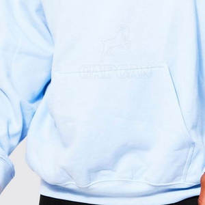 Sudadera con capucha ligera para hombre para ropa informal de invierno Bordado personalizado y parche Patrón sólido con logotipo personalizado - Product Image 5