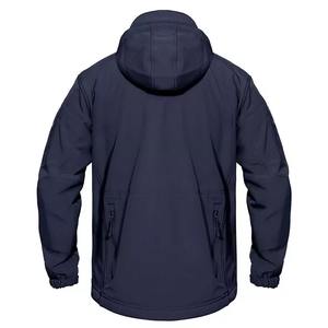 Custom Made Men's MX <b>Motocross</b> Softshell Jacket <b>Stand</b> Collar with Zipper Closure for Outdoor Riding OEM Softshell Jacket - Product Image 3