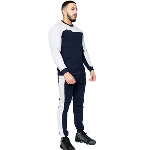 Ensemble de sweatshirts d'hiver de haute qualité pour hommes design personnalisé coupe régulière XL col rond brodé couleur personnalisée Service OEM - Product Image 6