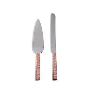 Poignée de service de gâteau en laiton massif or Rose fait à la main avec conception de blé pour les Restaurants et les serveurs de gâteaux de mariage - Product Image 4