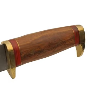 Venta caliente OEM alta dureza afilada hoja fija Bowie cuchillos D2 acero supervivencia Camping caza senderismo cuchillo - Product Image 5