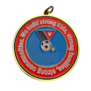 Médaille personnalisée Marathon de médaille d'or 3D en alliage de zinc avec ruban - Product Image 6