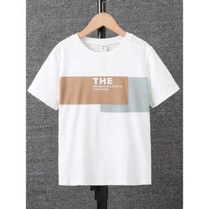 เสื้อยืดผ้าฝ้าย100% ทรงพอดีตัวเสื้อยืดลำลองสำหรับบุรุษสไตล์ตะวันตกที่ดีที่สุดปกติคุณภาพสูง - Product Image 2