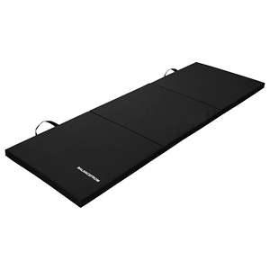 Tappetino Pieghevole per Esercizi e Yoga BalanceFrom Fitness GoGym 6'x2'x1.5 Nero a 3 Pannelli - Product Image 6